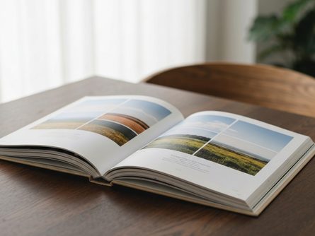 태블릿과 종이 교과서가 나란히 놓인 모습